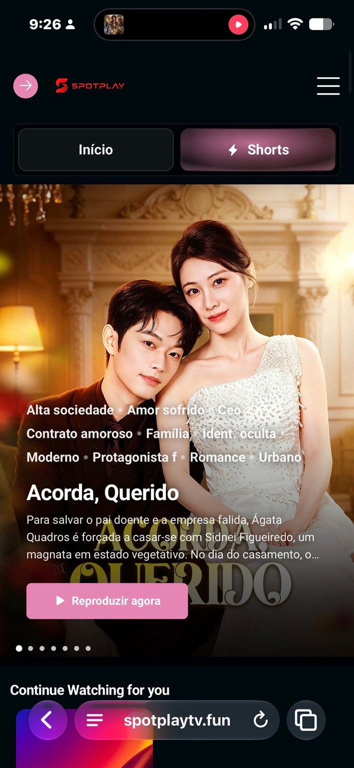 Acorda, Querido na SpotPlayTV
